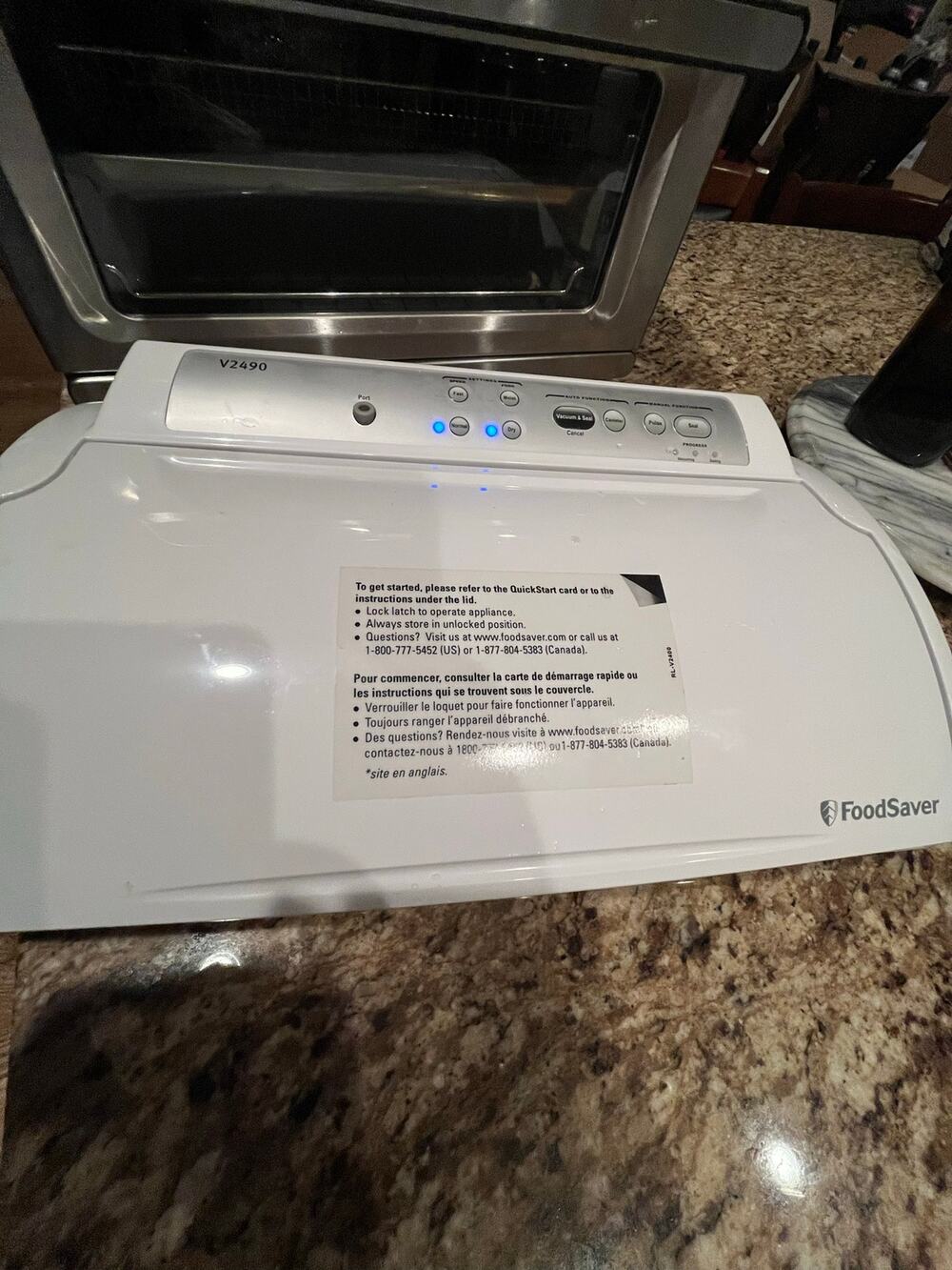 Food Saver V2490 Vacuum Food Sealer